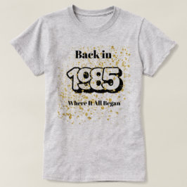 1985 Gold Splash T - Shirt