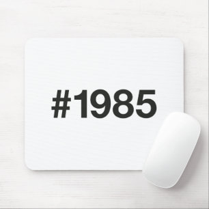 1985 Hashtag 41. Geburtstag 41 Jahre Mousepad
