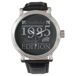 1985 Limited Edition 40. Geburtstag Armbanduhr