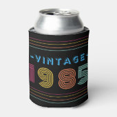 1985 Vintag Retro Stripe Neon hell Dosenkühler (Kanne Vorderseite)