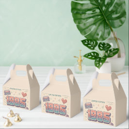 1985 Vintage Geburtstagsfeier-Geschenkboxen – Retr Geschenkschachtel