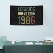 1986 40. Geburtstags-Legenden Banner (Messeveranstaltung)
