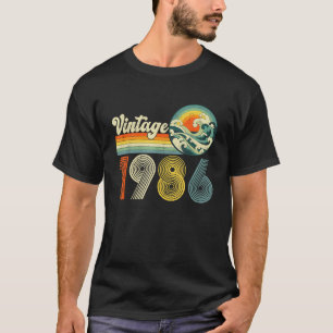 1986 40. klassische Geschenke limitierte Auflage 4 T-Shirt