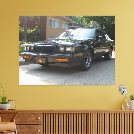 1986 Buick Grand National Print Leinwanddruck (Insitu (Wohnzimmer))