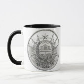 1986 Der Staat Texas Silber-Rund  Tasse (Links)