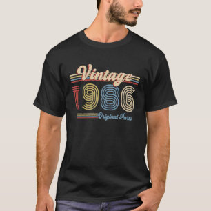 1986 Geburtstag Retro Geburtstag Vintage 1986 Orig T-Shirt