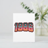 1986 POSTKARTE (Stehend Vorderseite)