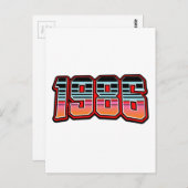 1986 POSTKARTE (Vorne/Hinten)