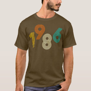 1986 Retro-Geburtstag Vintag T-Shirt