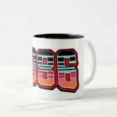 1986 RIESIGE KAFFEETASSE (VorderseiteRechts)