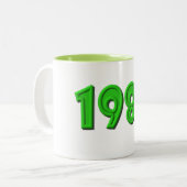 1986 ZWEIFARBIGE TASSE (Vorderseite Links)