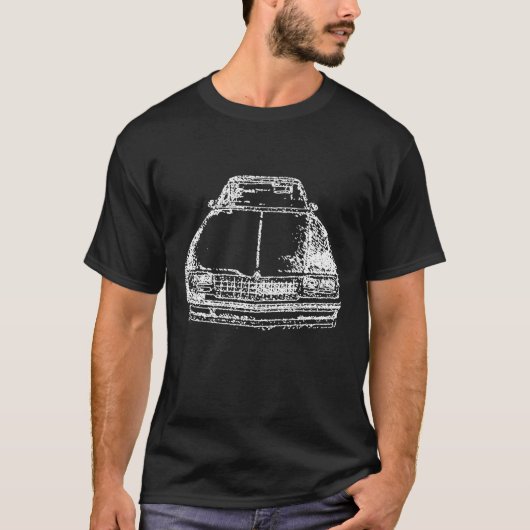 1987 Chevy Monte Carlo Sketch T-Shirt (Vorderseite)