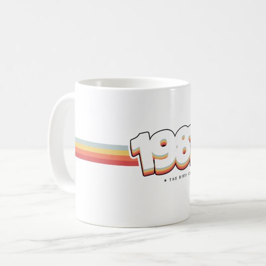 1987 Die Geburt von Legenden Kaffeetasse (Vorderseite Links)