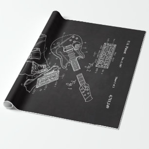 1987 E-Gitarre - Einzigartiges lustiges Geschenk f Geschenkpapier