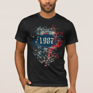 1987 Geburtstagsjahr oder seit 1987 oder Hergestel T-Shirt