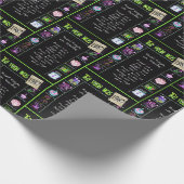 1987 Geburtstagsjahr Trivia Geschenkpapier (Ecke)