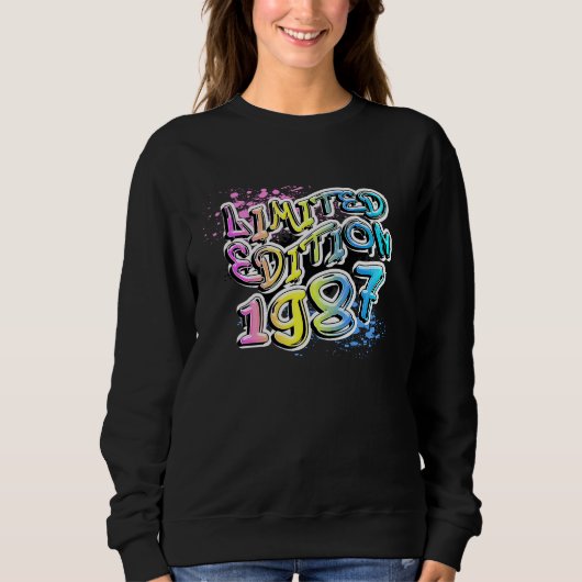 1987 Graffiti Sweatshirt (Vorderseite)