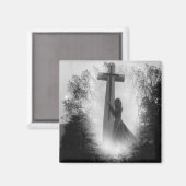 1987 Halten Sie sich an Ihren Glaubensmagneten Magnet (Vorderseite/Rückseite)