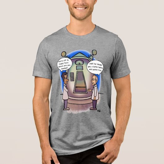 1987 in die Zeit der Männer Tri-Blend Shirt (Vorderseite)