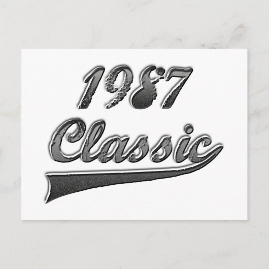 1987 Klassiker Postkarte (Vorderseite)