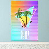 1987 Paradise-Logo Leinwanddruck (Insitu (Holzboden))