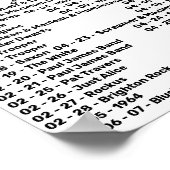 1987 - ROCK'N'ROLL HEAVEN (TEIL 1) POSTER (Ecke)