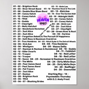 1987 - ROCK'N'ROLL HEAVEN (TEIL 1) POSTER