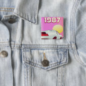 1987 Sportwagenposter Button (Beispiel)