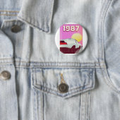 1987 Sportwagenposter Button (Beispiel)