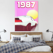 1987 Sportwagenposter Leinwanddruck (Insitu (Schlafzimmer))