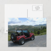 1987 Suzuki Samurai Postkarte (Vorne/Hinten)