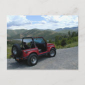 1987 Suzuki Samurai Postkarte (Vorderseite)