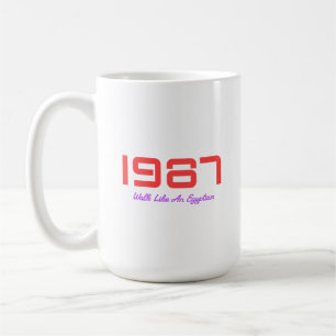 1987 Top-Song, Walk Like An Egyptian Kaffeetasse