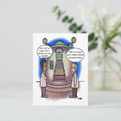 1987: Zurück in der Zeit Postkarte (Stehend Vorderseite)