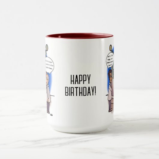 1987: Zurück in der Zeit Tasse (Zentrum)