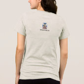 1987: Zurück in der Zeit Tri-Blend Shirt (Rückseite)