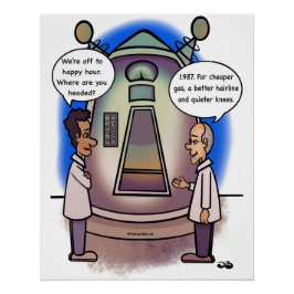 1987: Zurück in glänzendes Poster