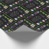 1988 Geburtstagsjahr Trivia Geschenkpapier (Ecke)