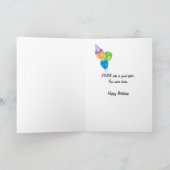 1988 Geburtstagspass Fakten Karte (Innenseite)