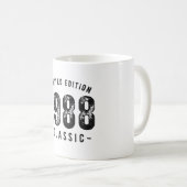 1988 klassisches Geburtsjahr Kaffeetasse (VorderseiteRechts)