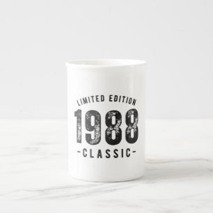 1988 klassisches Geburtsjahr Porzellantasse