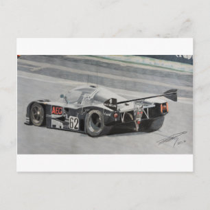 1988 Sauber C9 Mercedes Postkarte