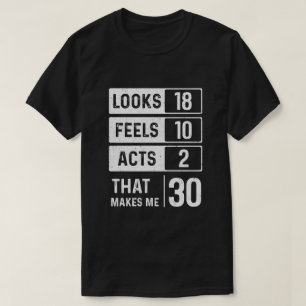 1989 30 Jahre alte Geburtstagsbilder Fühlt sich ve T-Shirt