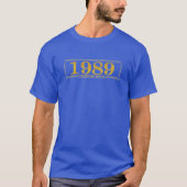 1989 Collectors Edition Blue T - Shirt (Vorderseite)