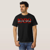 1989 Delije Sever Crveno Beli T-Shirt (Vorne ganz)