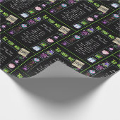 1989 Geburtstagsjahr Trivia Geschenkpapier (Ecke)