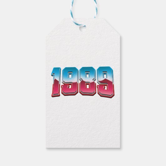 1989 GESCHENKANHÄNGER (Rückseite)