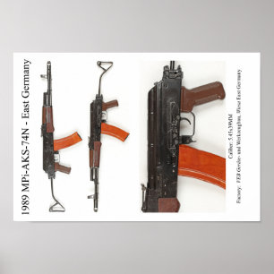 1989 MPi-AKS-74N Ostdeutschland Poster