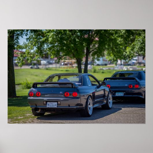 1989 Nissan Skyline R32 GT-R Poster (Vorne)