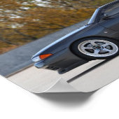 1989 NISSAN SKYLINE R32 GT-R-Poster Poster (Ecke)